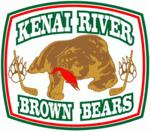 Kenai River Brown Bears 2007 08-2011 12 Primary Logo vinyl decal